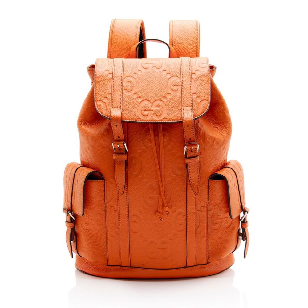 Gucci GG Jumbo Leather Backpack